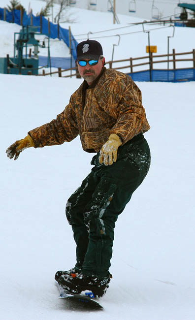 Kevin Snowboarding